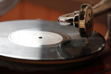Classic old record player