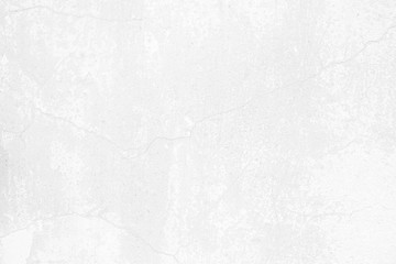 White Peeling Paint Concrete Wall Texture Background Suitable for Presentation and Web Templates with Space for Text.