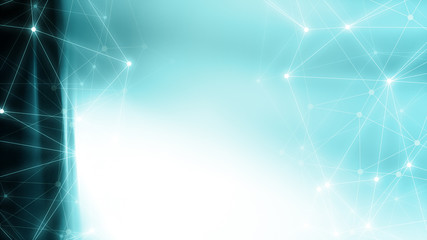 New technology transformation, abstract pattern lines design