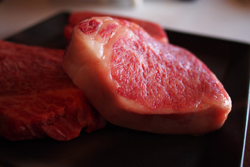 Japanese beef raw meat   