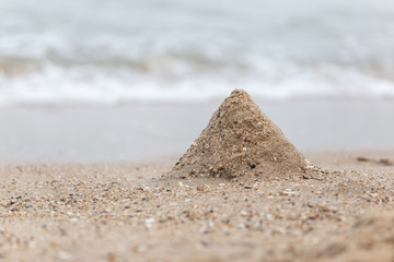 Pile of sand