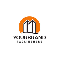 building town Logo design vector template