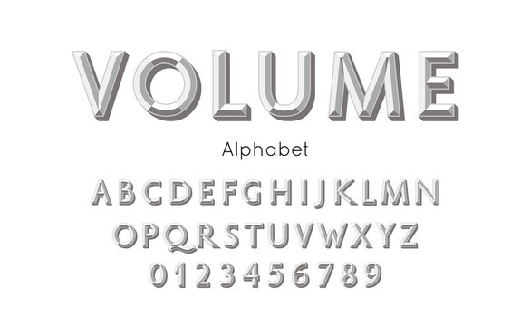 Free Vector  Silver alphabet