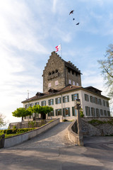 Fototapeta na wymiar Uster Castle. Zurich Oberland. Switzerland