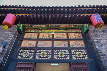 Pingyao County, Jinzhong City, Shanxi Province, China - May 28, 2018: Chinese Translation of...