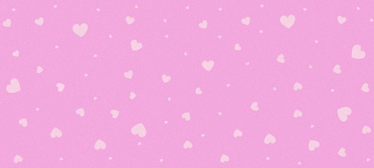 Pink background with hearts. Mothers Day. St. Valentine's Day. Birthday. Congratulatory background.