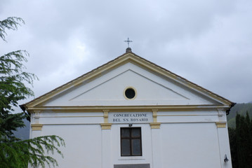 Italia : Santuario di Santa Maria di Carbonara, Giffoni Valle Piana, Aprile 2019.