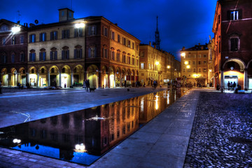 Fototapeta na wymiar Modena city center, Emilia Romagna, Italy