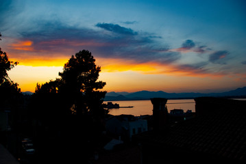 Atardecer en Grecia