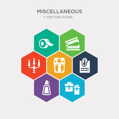 simple set of wrapped gift, glue bottle, paperclip attachment, body weight icons, contains such as icons candlestick, stapler remover, adhesive tape and more. 64x64 pixel perfect. infographics