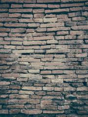 Old brick wall, brick wall background