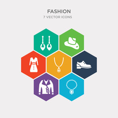 simple set of precious stone, leather jacket, footwear, accesory icons, contains such as icons long sleeves, fedora, jewel and more. 64x64 pixel perfect. infographics vector