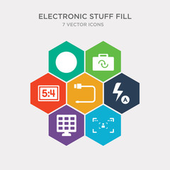 simple set of camera screen, screen grid, auto flash, usb cable icons, contains such as icons camera big screen size, flip camera, brightness option and more. 64x64 pixel perfect. infographics