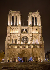 Fototapeta na wymiar Kathedrale Notre-Dame-de-Paris