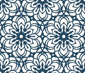 Black and white seamless pattern