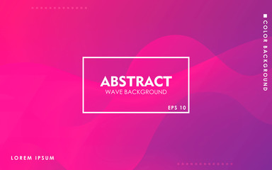 Modern ultraviolet wave background. Purple fluid abstract dynamic shape composition.