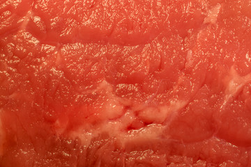 Close view of a meat steak