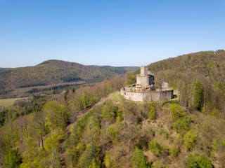 Fototapeta na wymiar Pfalz bei Dahn im Frühling