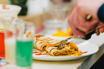 mexican meal party, mexican meal