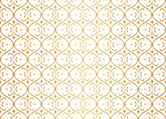 Seamless Art Deco Pattern. Vintage geometric minimalistic background. Abstract Luxury Illustration.