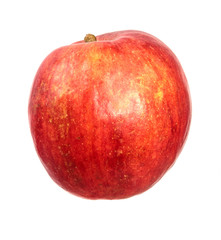 ripe tasty apple. on a white background
