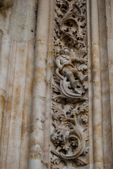 Astronauta en la catedral de Salamanca © Julio
