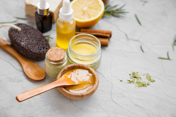 Natural organic spa ingredients, natural beauty treatments