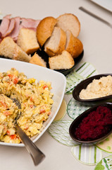 Polish Easter table setting