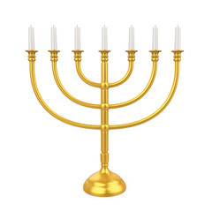 Hanukkah Menorah Isolated