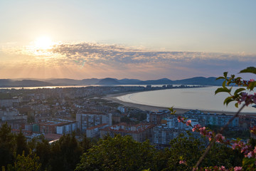 laredo beach and coast in cantabria