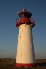 landmark on the German island Sylt are the lighthouses