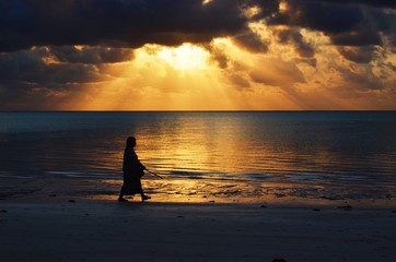 Obraz premium Zanzibarian woman 