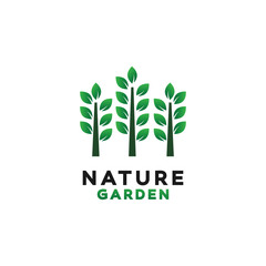 Green Garden Logo Design Inspiration