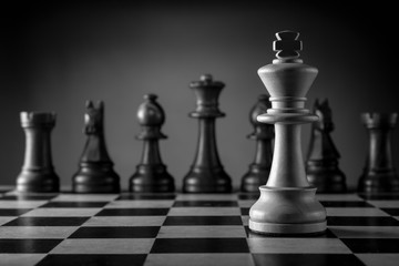 Partie de jeu d'échecs