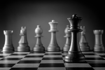 Partie de jeu d'échecs