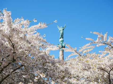 Angel Statue In Langelinie, Copenhagen