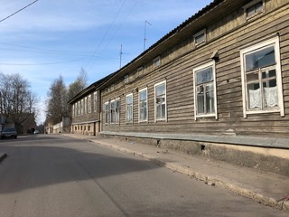 Obraz premium old building in the city