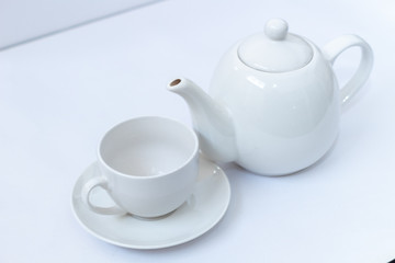 Tea and kettle set