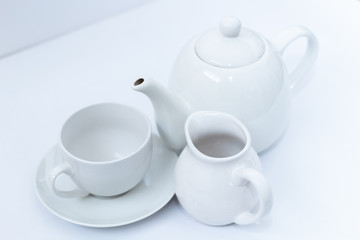 Tea and kettle set