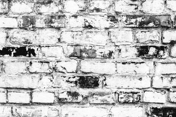 Obraz premium Cegła tekstura z zadrapaniami i pęknięciami
