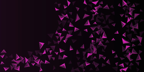 Triangular background. Abstract composition of 3d triangles.