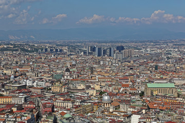 Naklejka premium Naples Cityscape
