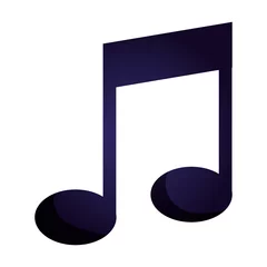 Rolgordijnen music note icon © Gstudio