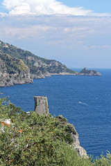Fototapeta na wymiar Towers at Amalfi