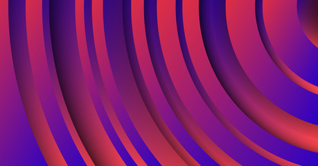 Geometric purple background with abstract circles shapes