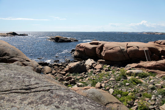 Skerry landscape at Stavern, Norway
