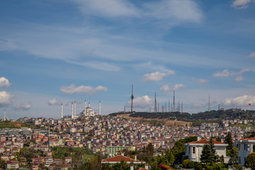 Istanbul Camlica Mosque or Camlica Tepesi Camii, Istanbul, Turkey