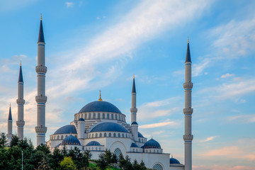 Istanbul Camlica Mosque or Camlica Tepesi Camii, Istanbul, Turkey