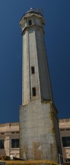 Fototapeta premium Alcatraz Island in the Bay of San Francisco from May 1, 2017, California USA
