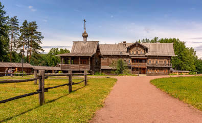 "Estate of the Theologian" - ethnopark in Vsevolozhsk district of Leningrad region